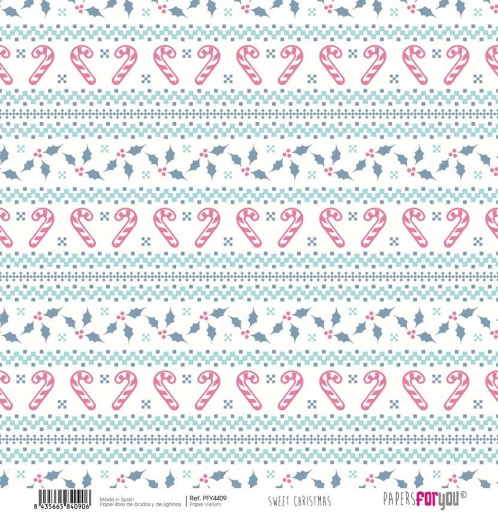 Papers For You Sweet Christmas Vellum Paper Pack (6pcs) (PFY-4407) (DISCONTINUED) Papers For You Sweet Christmas Vellum Paper Pack (6pcs) (PFY-4407) (DISCONTINUED)
