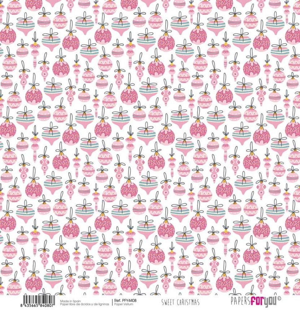 Papers For You Sweet Christmas Vellum Paper Pack (6pcs) (PFY-4407) (DISCONTINUED) Papers For You Sweet Christmas Vellum Paper Pack (6pcs) (PFY-4407) (DISCONTINUED)