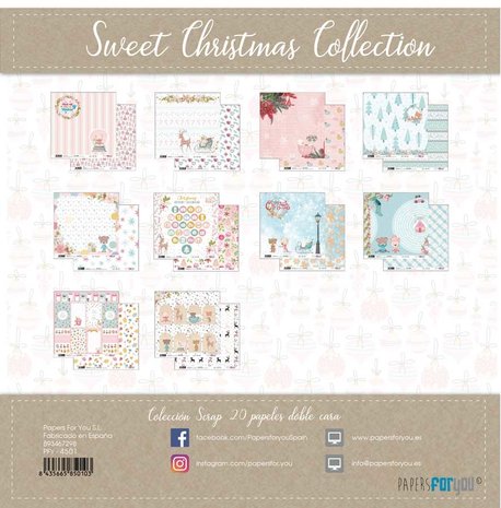 Papers For You Sweet Christmas Mini Scrap Paper Pack (20pcs) (PFY-4501) (DISCONTINUED) Papers For You Sweet Christmas Mini Scrap Paper Pack (20pcs) (PFY-4501) (DISCONTINUED)