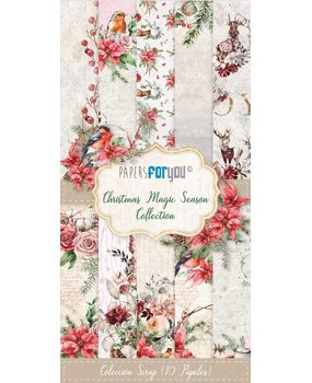 Papers For You Christmas Magic Season Slim Scrap Paper Pack (10pcs) (PFY-4502) (DISCONTINUED)