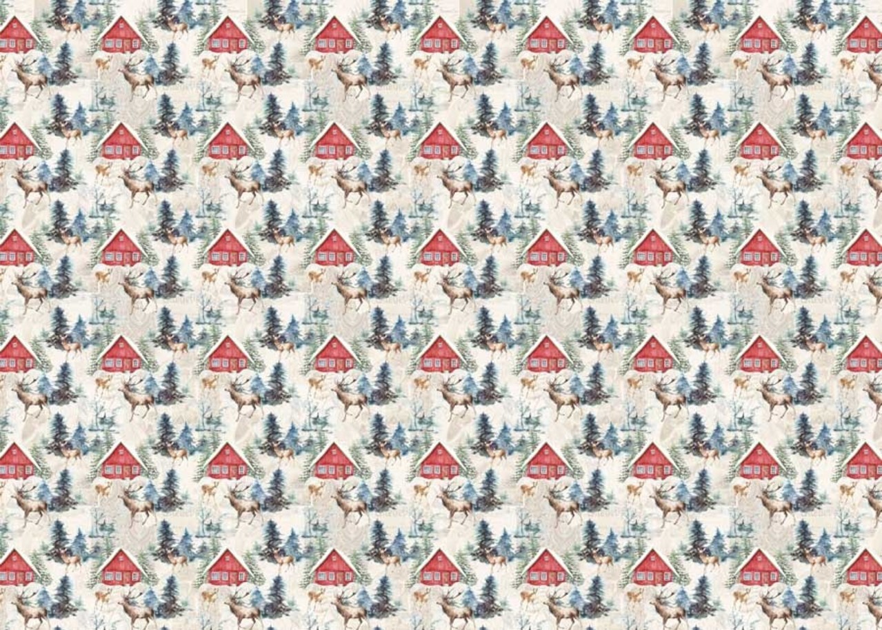 Papers For You Christmas Magic Season I Decor Binding Fabric (CPFY-4560) (DISCONTINUED)