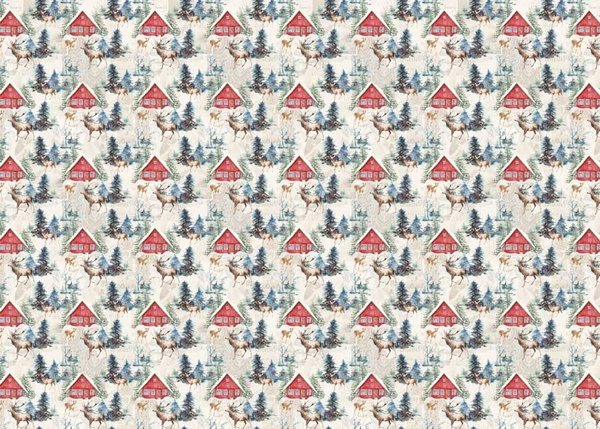 Papers For You Christmas Magic Season I Decor Binding Fabric (CPFY-4560) (DISCONTINUED)