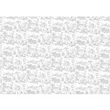 Papers For You Toile de Jouy Globos Gris Decor Binding Fabric (CPFY-4313) (DISCONTINUED)