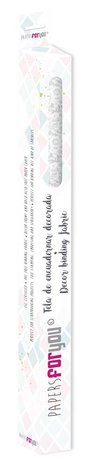 Papers For You Toile de Jouy Globos Gris Decor Binding Fabric (CPFY-4313) (DISCONTINUED)