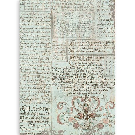 Stamperia Clear Prints A4 Alchemy (SBA419) (DISCONTINUED)