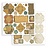 Stamperia 3D Paper Kit 12x12 Inch Klimt (SBPOP07)
