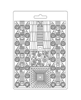 Stamperia Soft Mould A5 Klimt Patterns (K3PTA599) (DISCONTINUED)