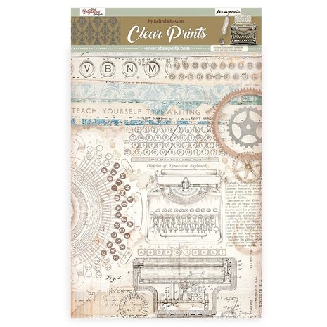 Stamperia Clear Prints A4 Lady Vagabond Lifestyle (SBA417) (DISCONTINUED) Stamperia Clear Prints A4 Lady Vagabond Lifestyle (SBA417) (DISCONTINUED)