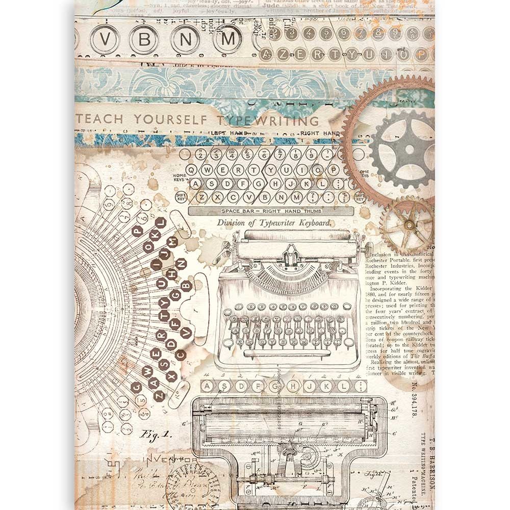 Stamperia Clear Prints A4 Lady Vagabond Lifestyle (SBA417) (DISCONTINUED) Stamperia Clear Prints A4 Lady Vagabond Lifestyle (SBA417) (DISCONTINUED)