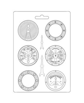 Stamperia Soft Mould A4 Lady Vagabond Lifestyle Gauges (K3PTA4519) (DISCONTINUED) Stamperia Soft Mould A4 Lady Vagabond Lifestyle Gauges (K3PTA4519) (DISCONTINUED)