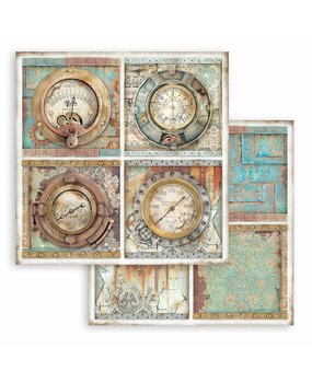 Stamperia Lady Vagabond Lifestyle 4 Cards 12x12 Inch Paper Sheets (10pcs) (SBB840) (DISCONTINUED)