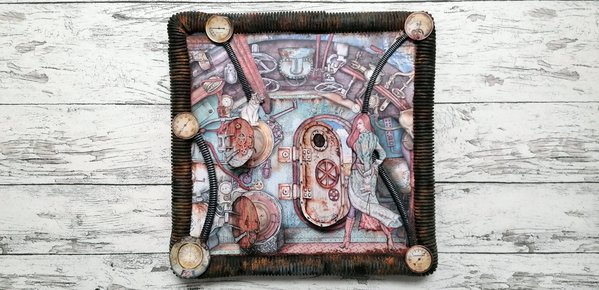 Stamperia Lady Vagabond Lifestyle Ship Gate 12x12 Inch Paper Sheets (10pcs) (SBB844) (DISCONTINUED) Stamperia Lady Vagabond Lifestyle Ship Gate 12x12 Inch Paper Sheets (10pcs) (SBB844) (DISCONTINUED)