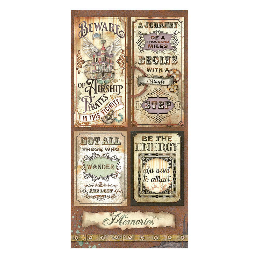 Stamperia Lady Vagabond Lifestyle 6x12 Inch Paper Pack (SBBV14) (DISCONTINUED) Stamperia Lady Vagabond Lifestyle 6x12 Inch Paper Pack (SBBV14) (DISCONTINUED)