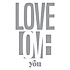 Be Bold Color Block Love You Etched Dies (S5-488) (OUTLET)