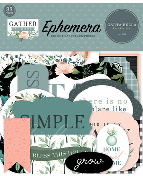 Carta Bella Gather At Home Ephemera (CBGH143024) (OUTLET)