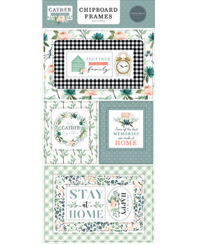 Carta Bella Gather At Home Chipboard Frames (CBGH143065) (OUTLET)