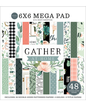 Carta Bella Gather At Home 6x6 Inch Cardmakers Mega Pad (CBGH143031) (OUTLET)