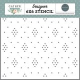 Carta Bella Dotted Diamonds Stencil (CBGH143033) (OUTLET)