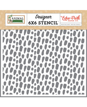 Echo Park Safari Skin Stencil (AK259033) (OUTLET)