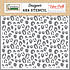 Cheetah Stencil (AK259035) (OUTLET) Cheetah Stencil (AK259035) (OUTLET)