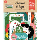 Echo Park Animal Kingdom Frames & Tags (AK259025) (DISCONTINUED)