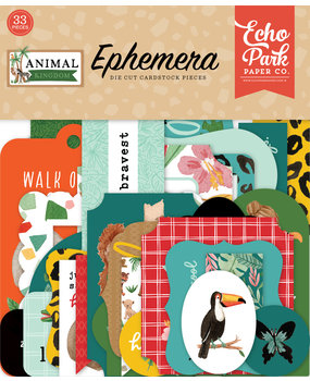 Echo Park Animal Kingdom Ephemera (AK259024) (DISCONTINUED)