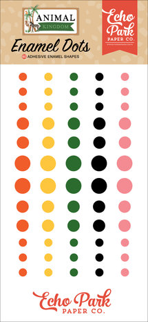 Echo Park Animal Kingdom Enamel Dots (AK259028) (OUTLET)