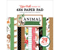 Echo Park Animal Kingdom 6x6 Inch Paper Pad (AK259023)