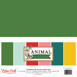 Echo Park Animal Kingdom 12x12 Inch Coordinating Solids Paper Pack (AK259015) (DISCONTINUED)
