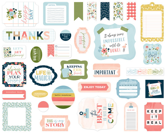 Echo Park Day In The Life Ephemera (DL260024) (OUTLET) Echo Park Day In The Life Ephemera (DL260024) (OUTLET)