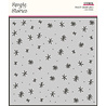 Simple Stories Feelin' Frosty Stencil Frosty Snowflakes (16624) (DISCONTINUED)