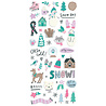Simple Stories Feelin' Frosty Puffy Stickers (16619) (DISCONTINUED)