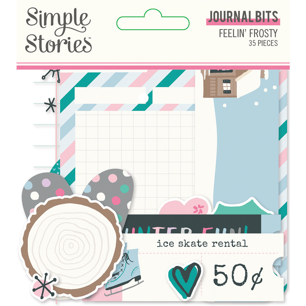Simple Stories Feelin' Frosty Journal Bits (16617) (OUTLET)