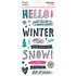 Feelin' Frosty Foam Stickers (16618) (OUTLET)