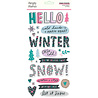 Simple Stories Feelin' Frosty Foam Stickers (16618) (DISCONTINUED)
