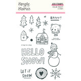 Simple Stories Feelin' Frosty Clear Stamps (16623) (OUTLET)
