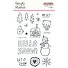 Simple Stories Feelin' Frosty Clear Stamps (16623) (DISCONTINUED)