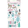 Simple Stories Feelin' Frosty Chipboard (16615) (OUTLET)