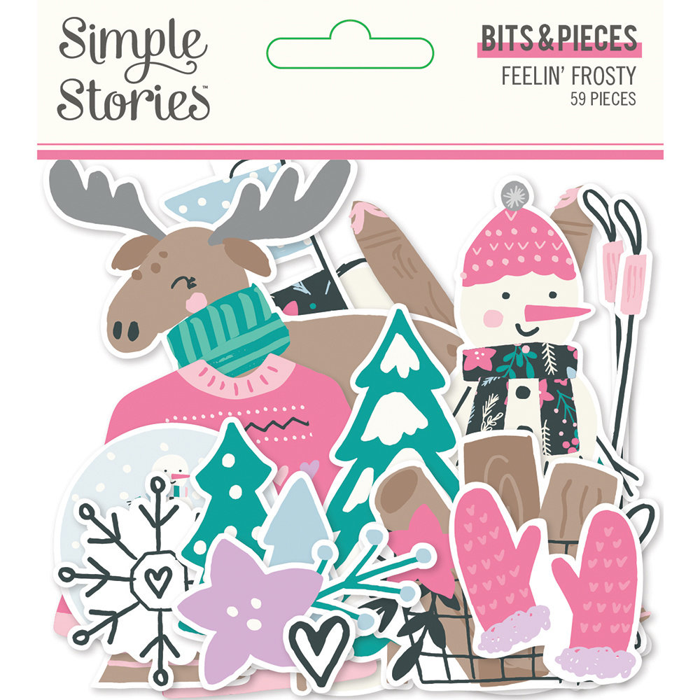 Simple Stories Feelin' Frosty Bits & Pieces (16616) (OUTLET)