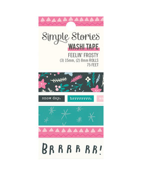 Simple Stories Feelin' Frosty Washi Tape (16622) (DISCONTINUED)