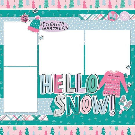 Simple Stories Simple Pages Kit Winter Days (16626) (DISCONTINUED)