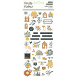 Simple Stories Hearth & Home Puffy Stickers (16521) (DISCONTINUED)