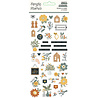 Simple Stories Hearth & Home Puffy Stickers (16521) (OUTLET)