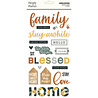 Simple Stories Hearth & Home Foam Stickers (16520) (DISCONTINUED)