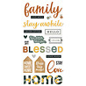 Simple Stories Hearth & Home Foam Stickers (16520) (DISCONTINUED)