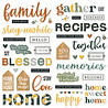 Simple Stories Hearth & Home Foam Stickers (16520) (DISCONTINUED)