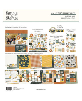 Simple Stories Hearth & Home Collector's Essential Kit (16530) (DISCONTINUED)