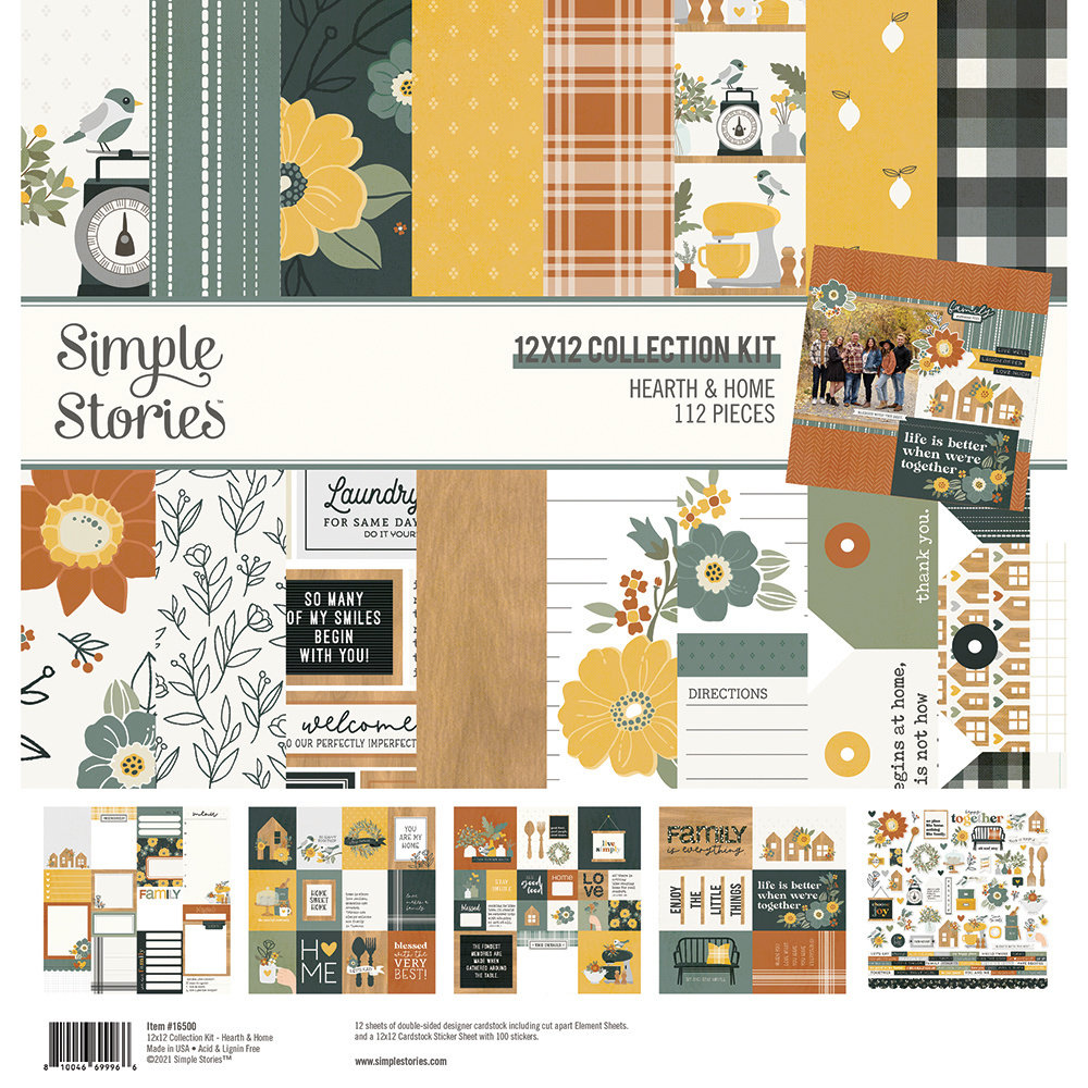 Simple Stories Hearth & Home Collection Kit (16500) (OUTLET)