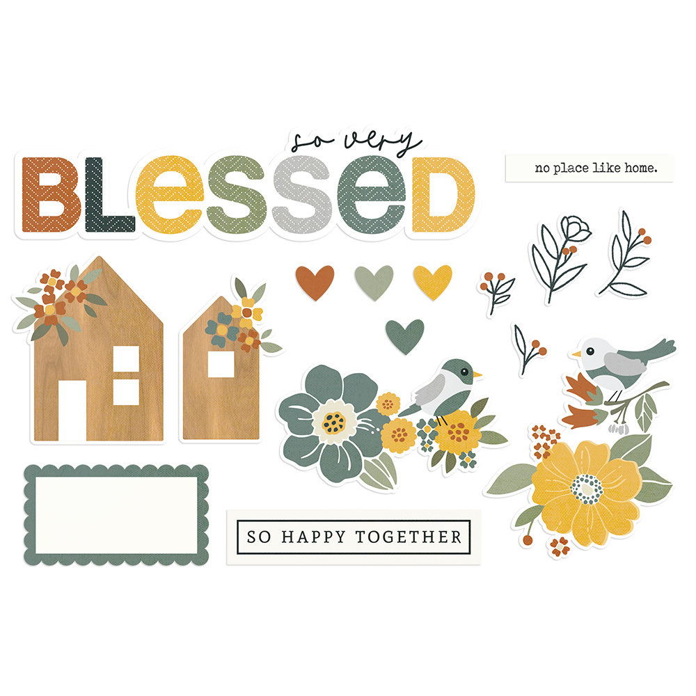 Simple Stories Simple Pages Pieces So Very Blessed (16527) (DISCONTINUED)