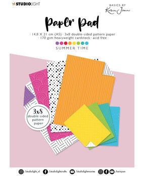 Karin Joan Summer Time A5 Paper Pad (KJ-BBKJ-PP09) (OUTLET)